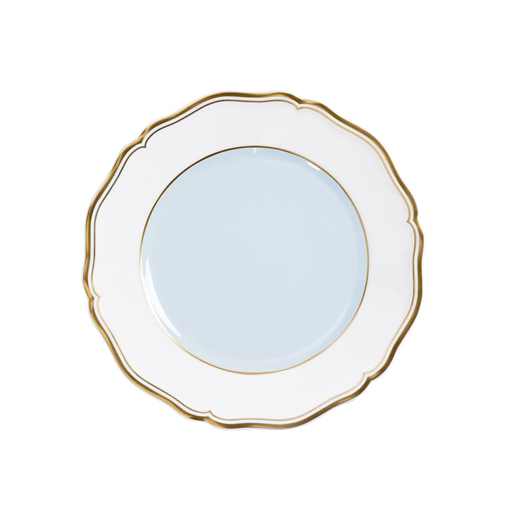 Raynaud Mazurka Or Blue Grey Dessert Plate