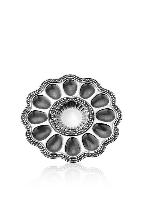 Wilton Armetale Deviled Egg Tray