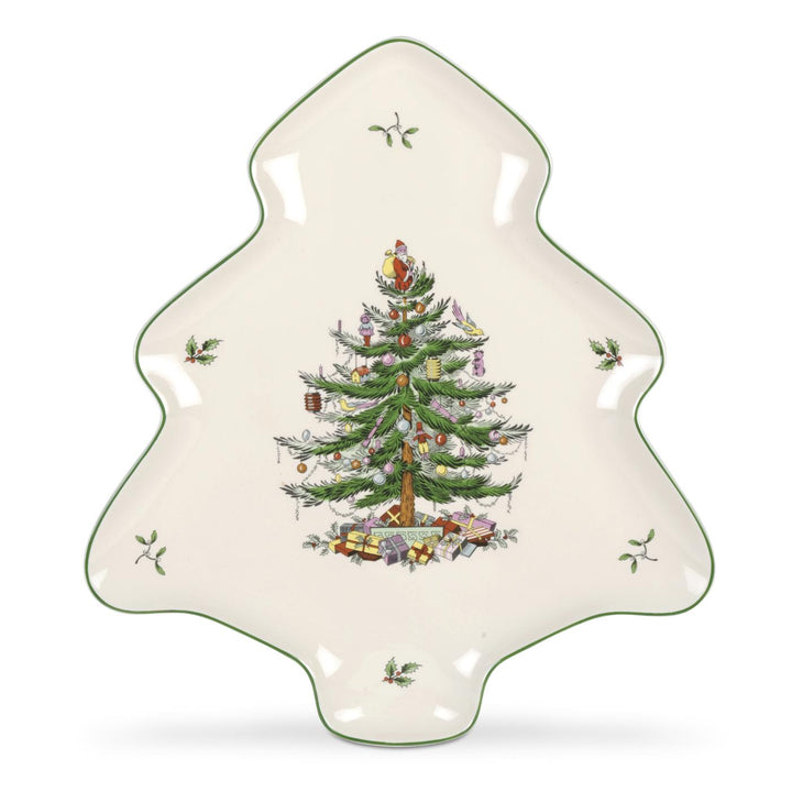 Spode Christmas Tree - Tree Shape Dish