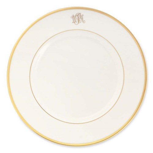 Pickard Signature with Monogram/White