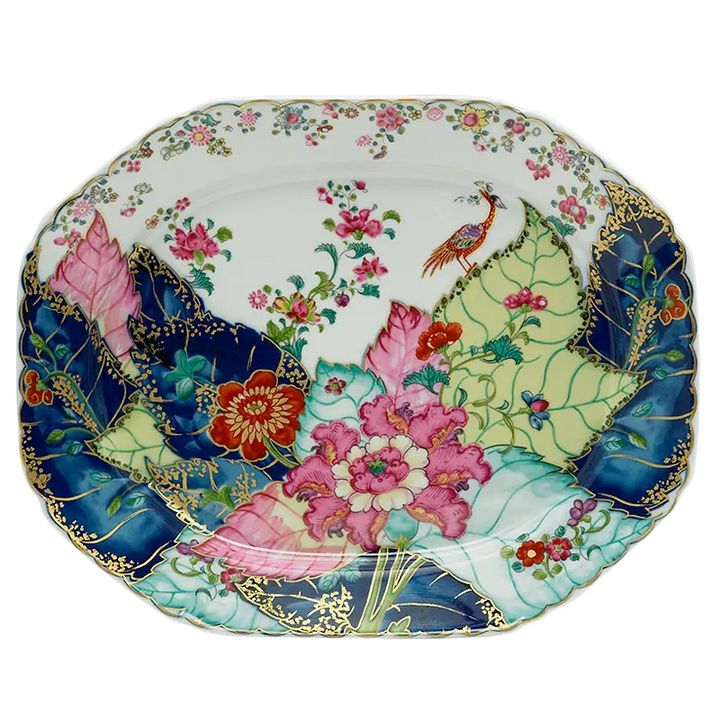 Mottahedeh Tobacco Leaf Medium Platter