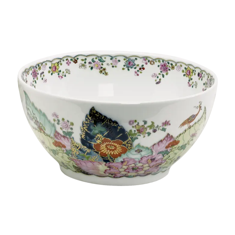 Mottahedeh Tobacco Leaf Bowl