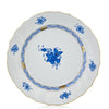 Herend Chinese Bouquet Blue Dessert Plate