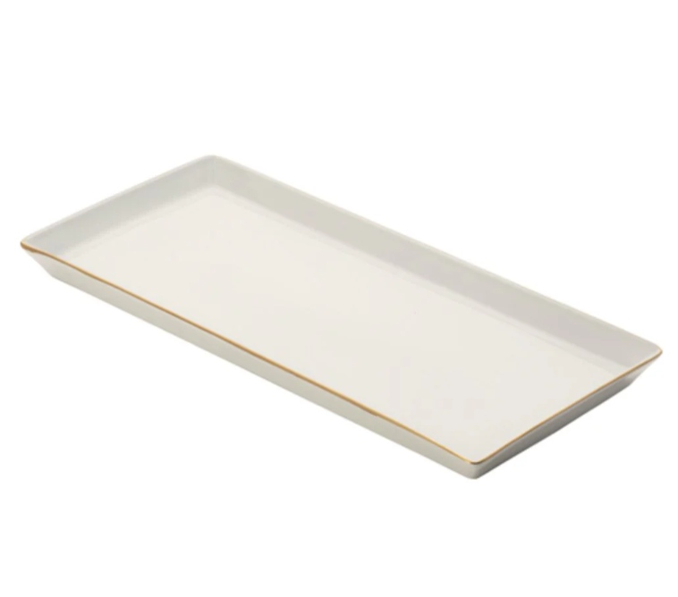 Pickard White Signature Large Sushi Tray (No Monogram)